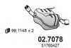 ALFA 51813719 End Silencer